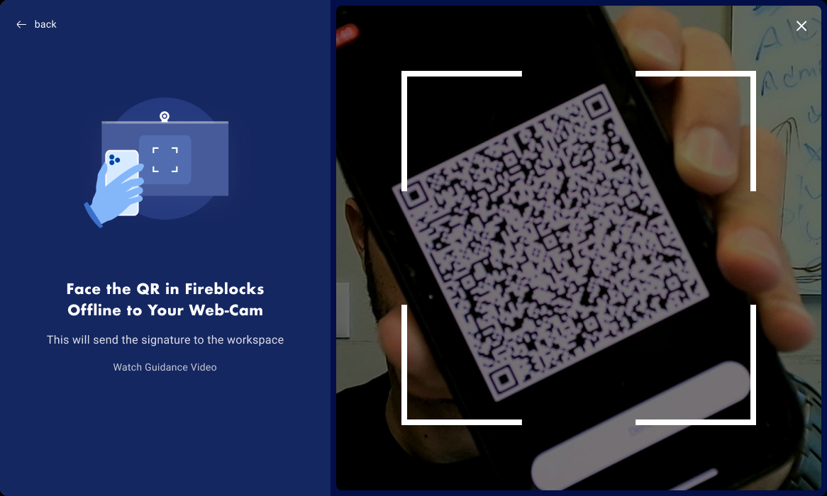 컴퓨터 웹캠으로 QR 코드 스캔
